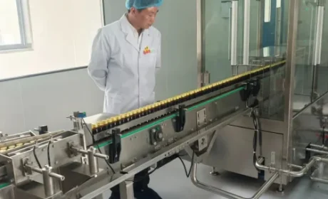 康美来余春富在霍山云湶谷工厂抓新产品生产
